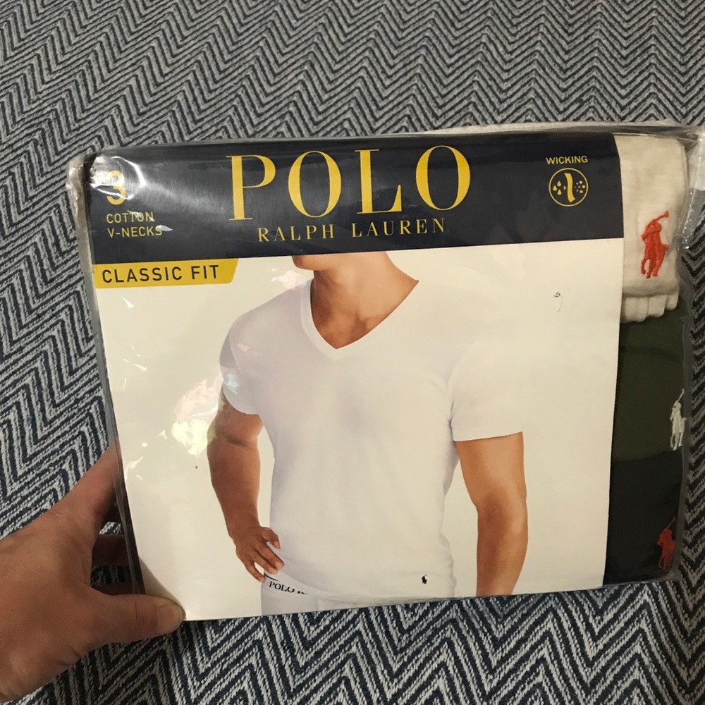 3 pack Polo Ralph Lauren classic fit tee